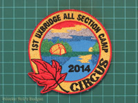 Click to enlarge 2014 1st Uxbridge All Sections Camp - Circus